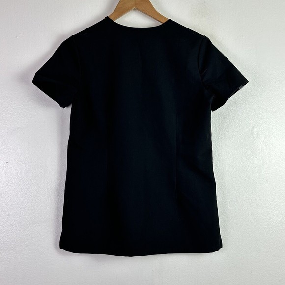 Figs Women's Black "Casma" 3 Pocket Scrub Top Style FW1100 Size XS - Picture 7 of 11